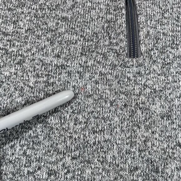 Patagonia Better Sweater Heather Grey 1/4 Zip Pullover Fleece Youth XL 14 - Picture 5 of 13